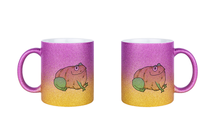 Aylana87 Kartoffelfrosch - Glitzertassen