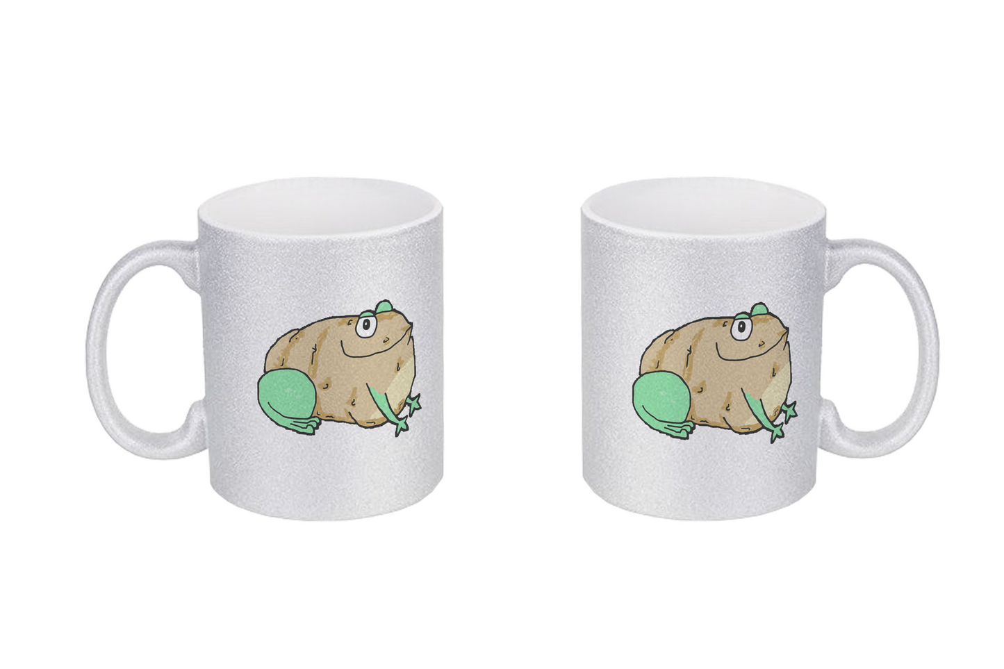 Aylana87 Kartoffelfrosch - Glitzertassen