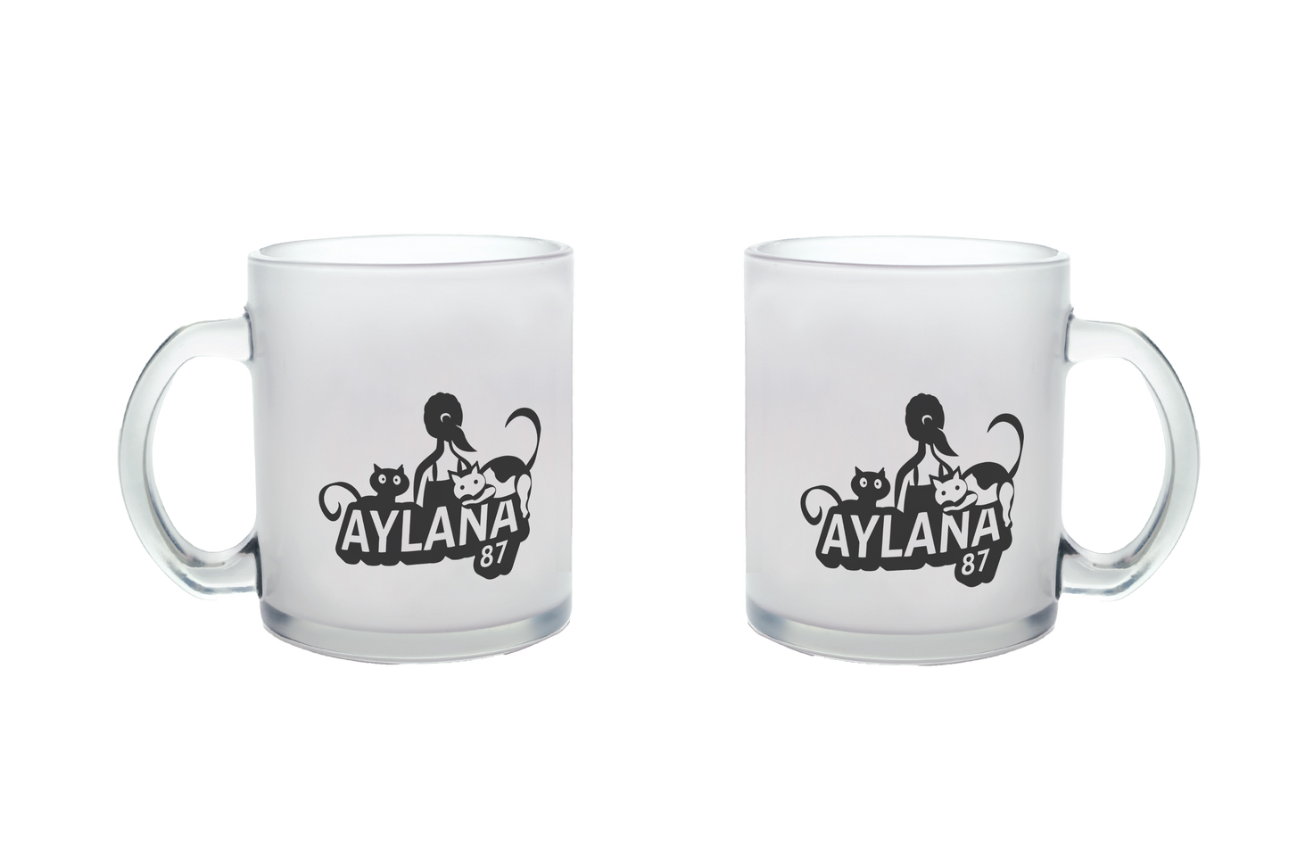 Aylana87 Logo - Glastassen