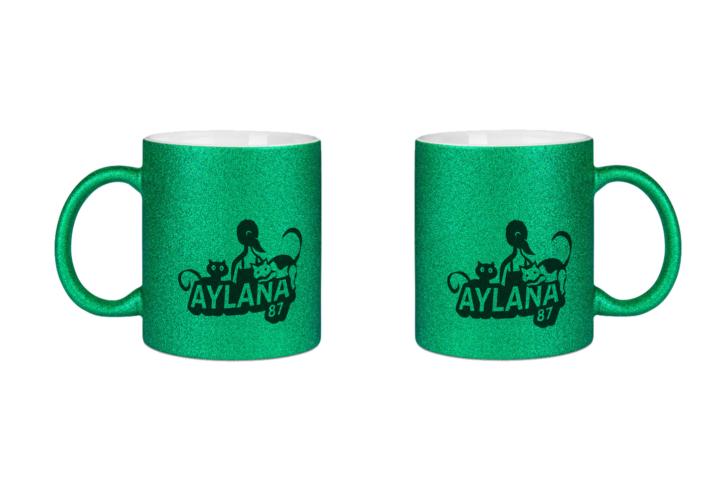 Aylana87 Logo - Glitzertassen