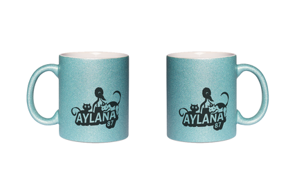 Aylana87 Logo - Glitzertassen