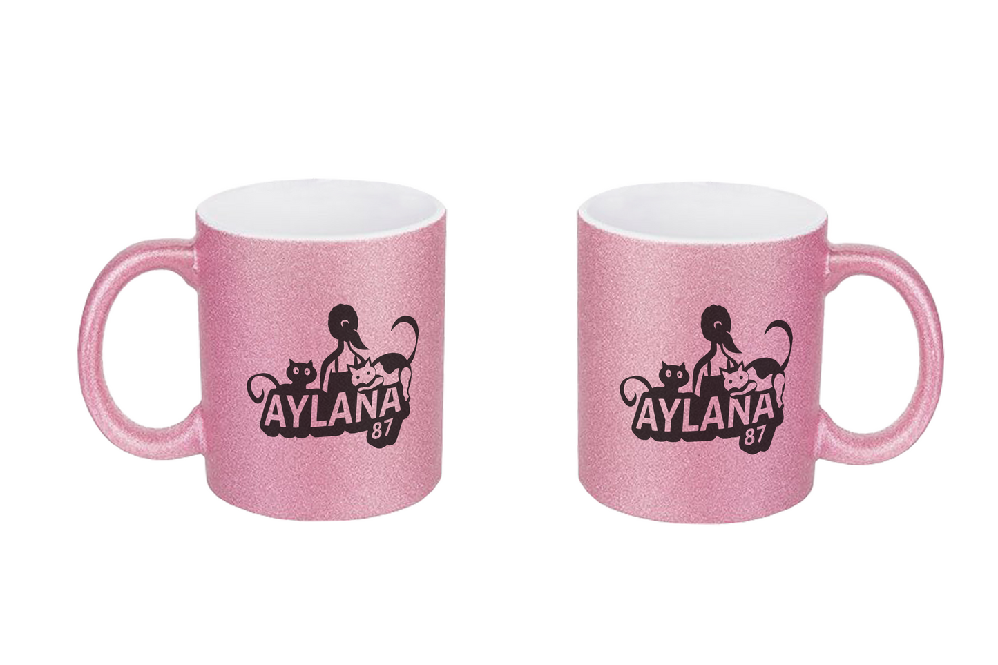 Aylana87 Logo - Glitzertassen