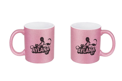Aylana87 Logo - Glitzertassen