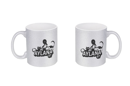 Aylana87 Logo - Glitzertassen