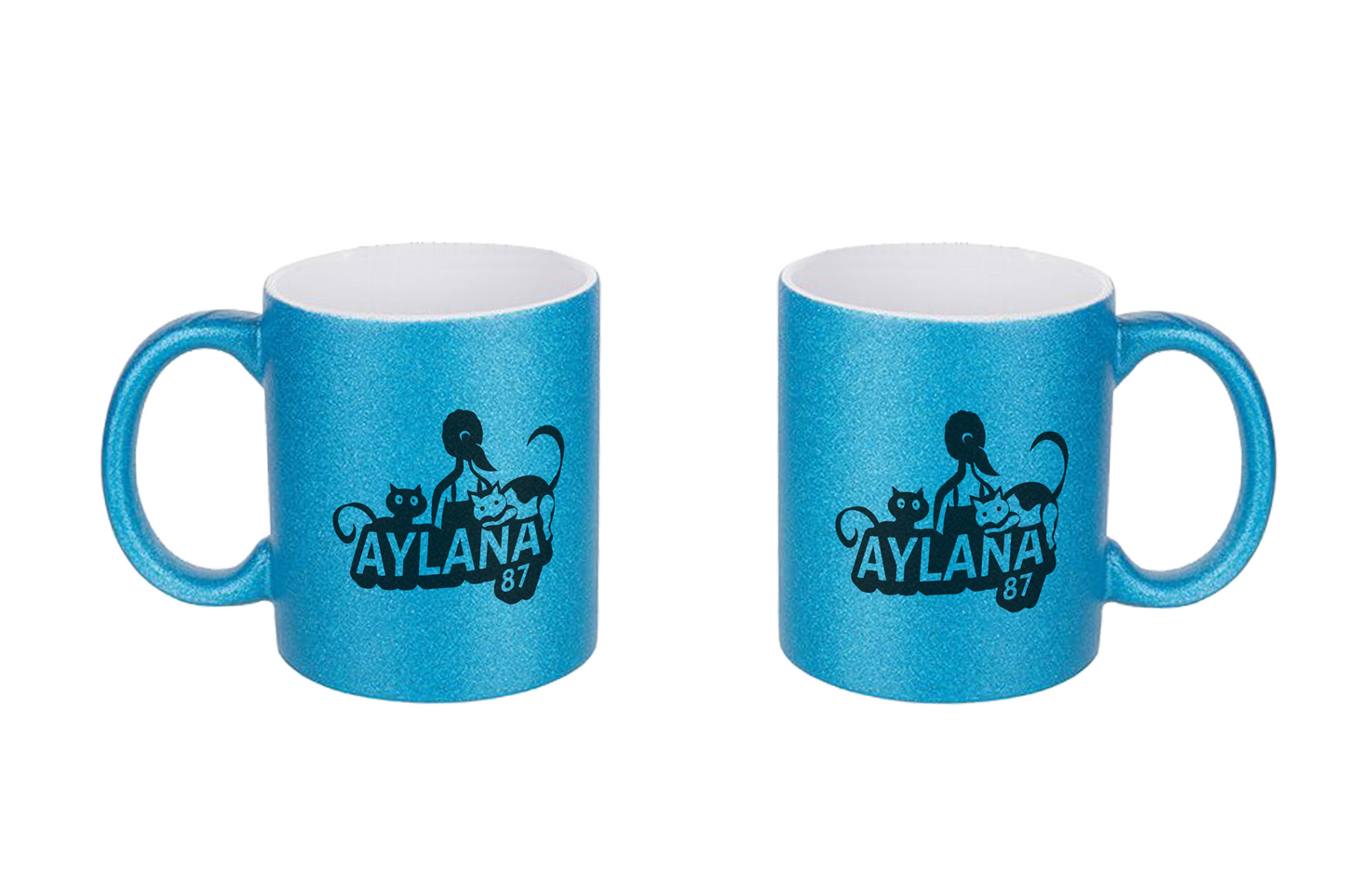 Aylana87 Logo - Glitzertassen