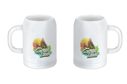 Greenislandndrp Logo - Tassen / Magic / XXL / Bierkrüge / Edelstahl
