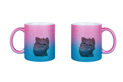 Blutwuff Heart - Glitzertassen