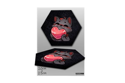 Blutwuff Heart - StreamerPlates