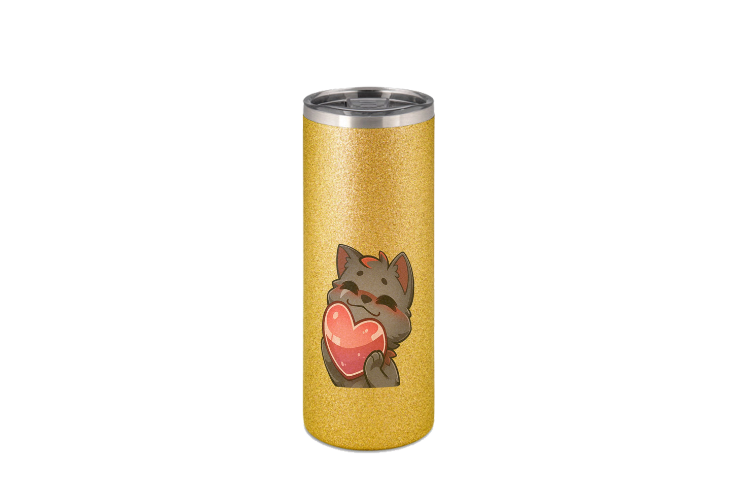 Blutwuff Heart - Edelstahl Thermoflaschen / Thermobecher