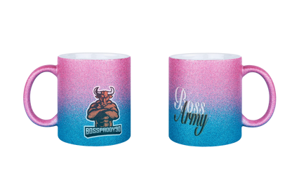 Bosspaddy90 Logo - Glitzertassen