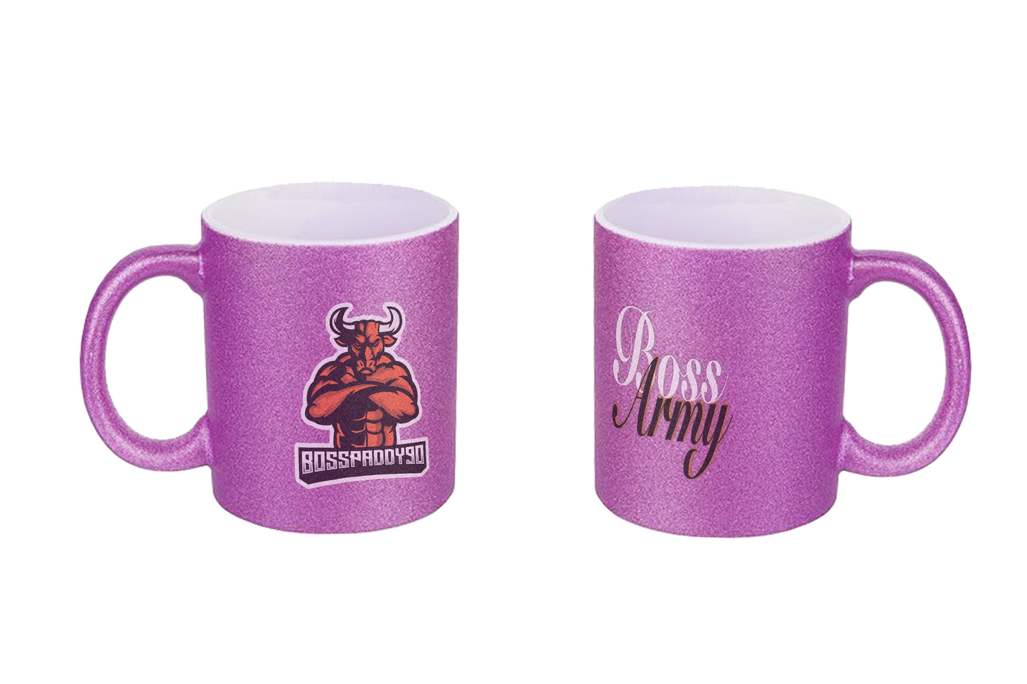 Bosspaddy90 Logo - Glitzertassen