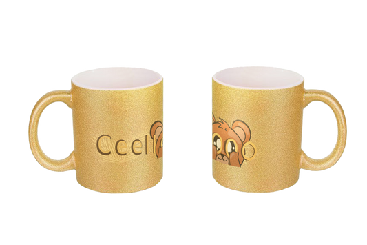 Ceellooo Logo 2 - Glitzertassen