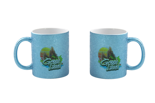 Greenislandndrp Logo - CrackleFinish Tassen