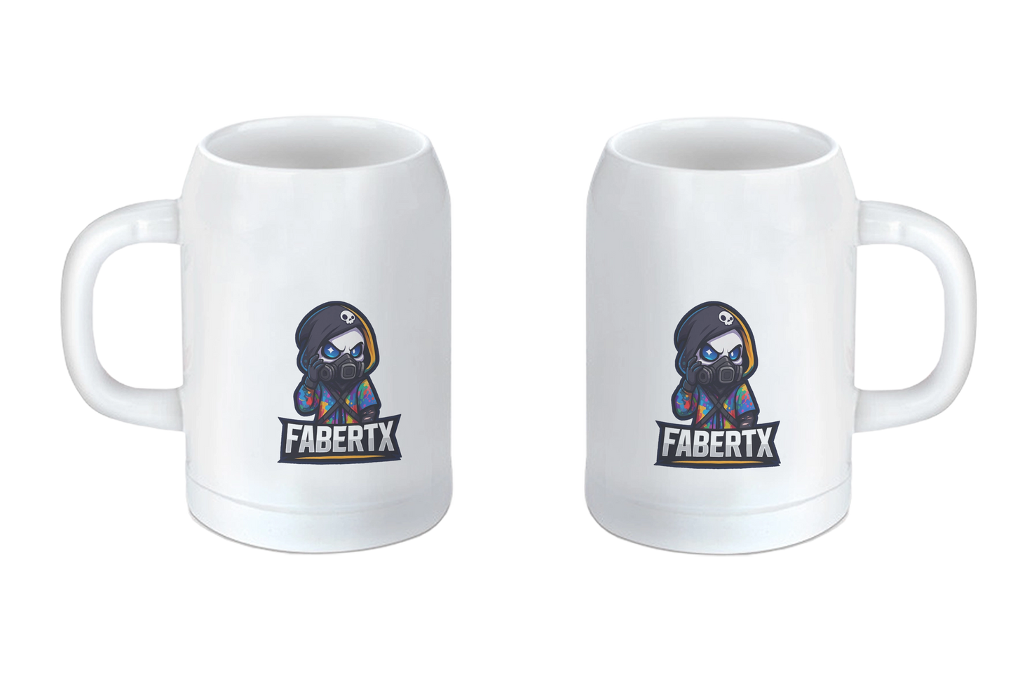 Fabertx Logo - Tassen / Magic / XXL / Bierkrüge / Edelstahl