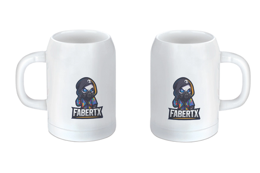 Fabertx Logo - Tassen / Magic / XXL / Bierkrüge / Edelstahl