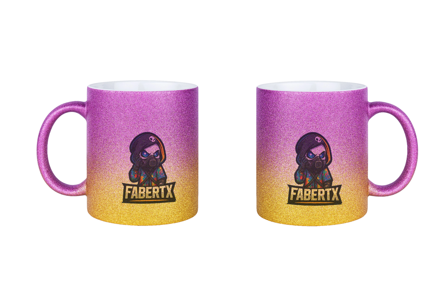 Fabertx Logo - Glitzertassen