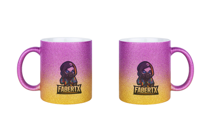 Fabertx Logo - Glitzertassen