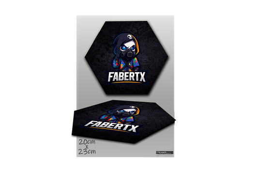Fabertx Logo - StreamerPlates