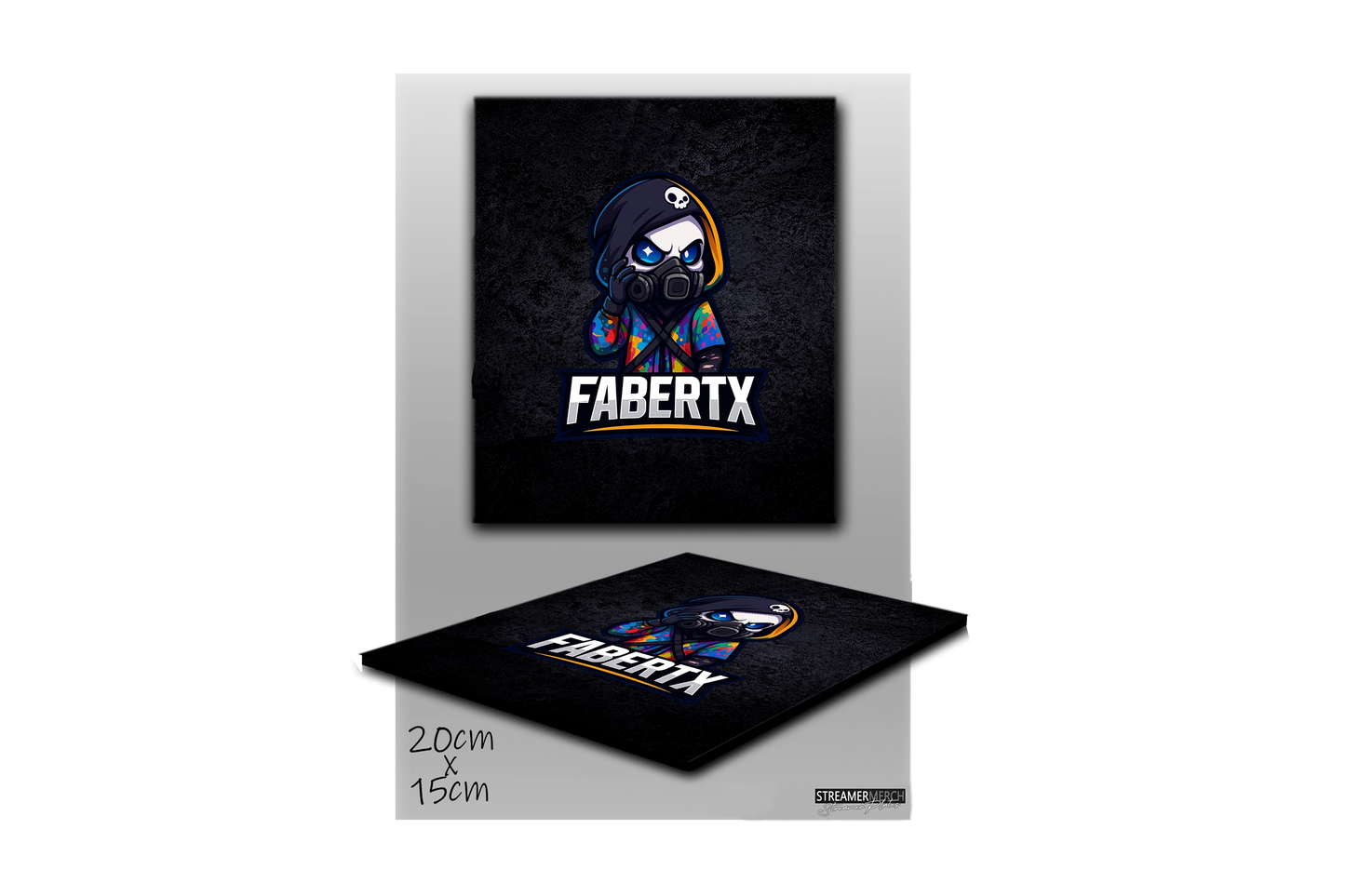 Fabertx Logo - StreamerPlates