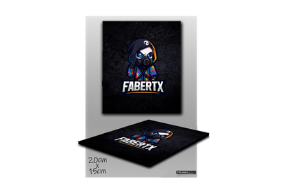 Fabertx Logo - StreamerPlates