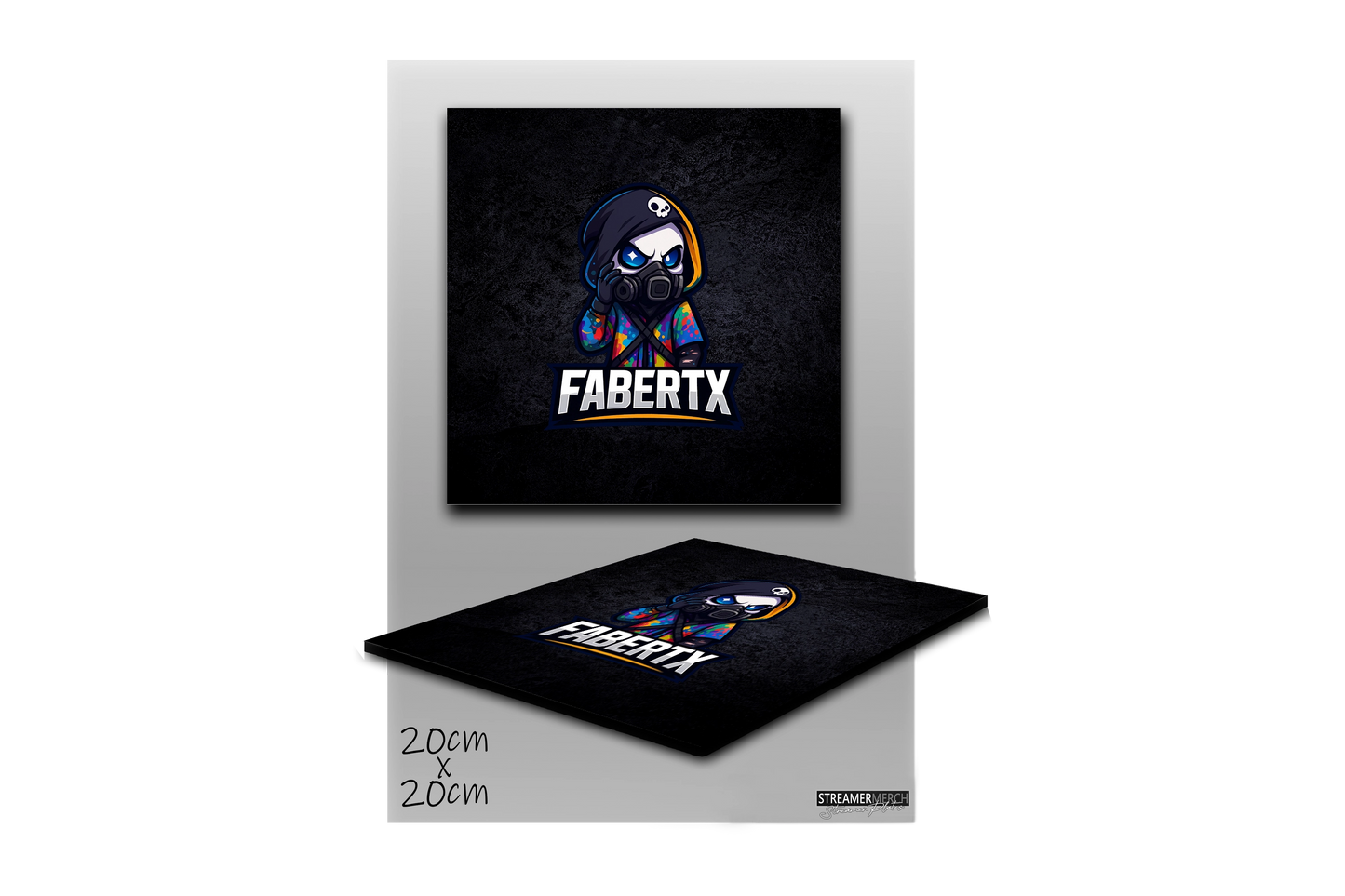 Fabertx Logo - StreamerPlates