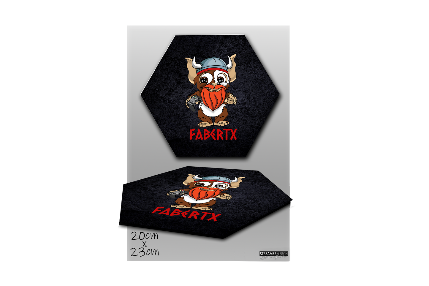 Fabertx Logo - StreamerPlates