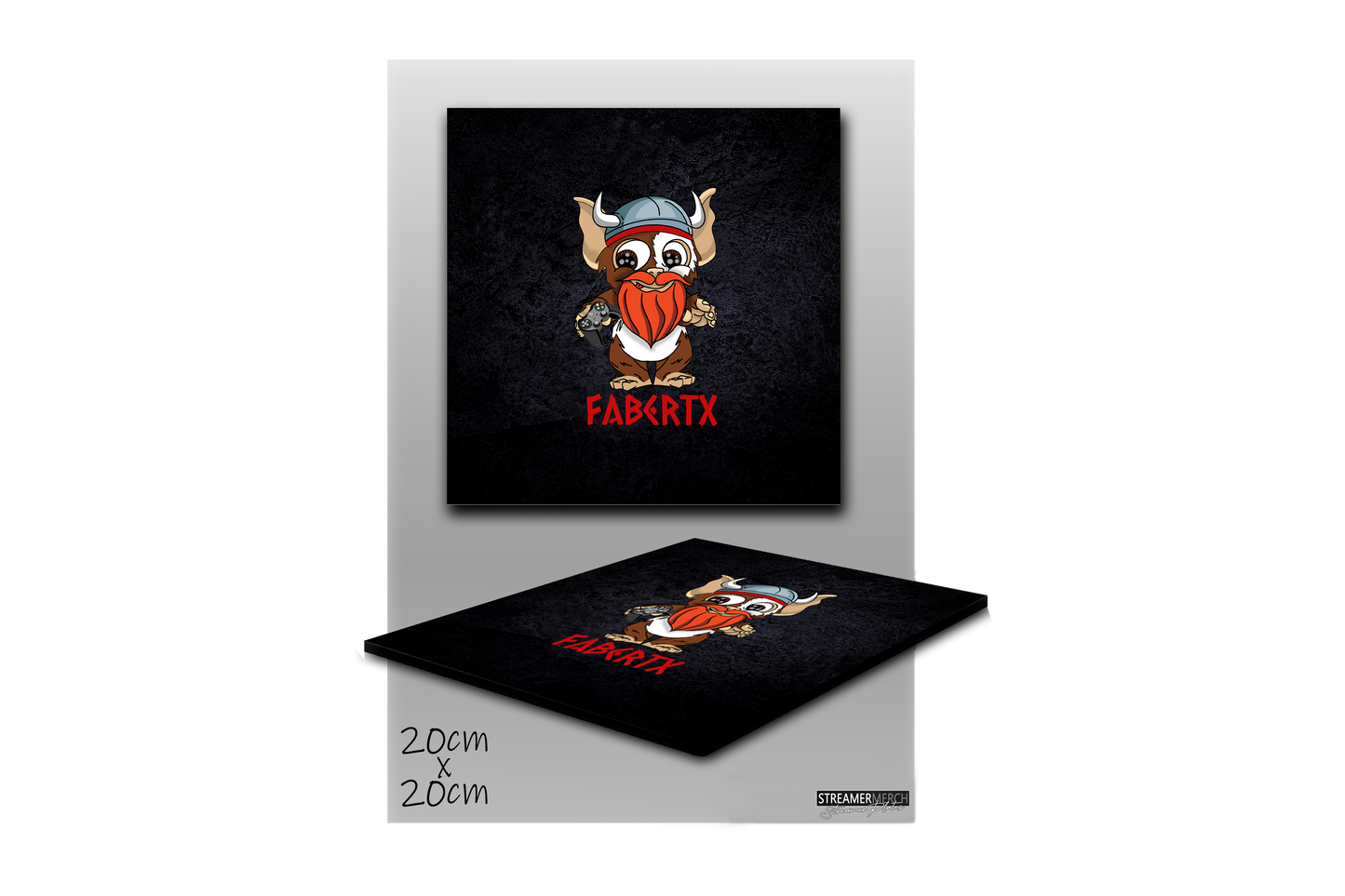 Fabertx Logo - StreamerPlates