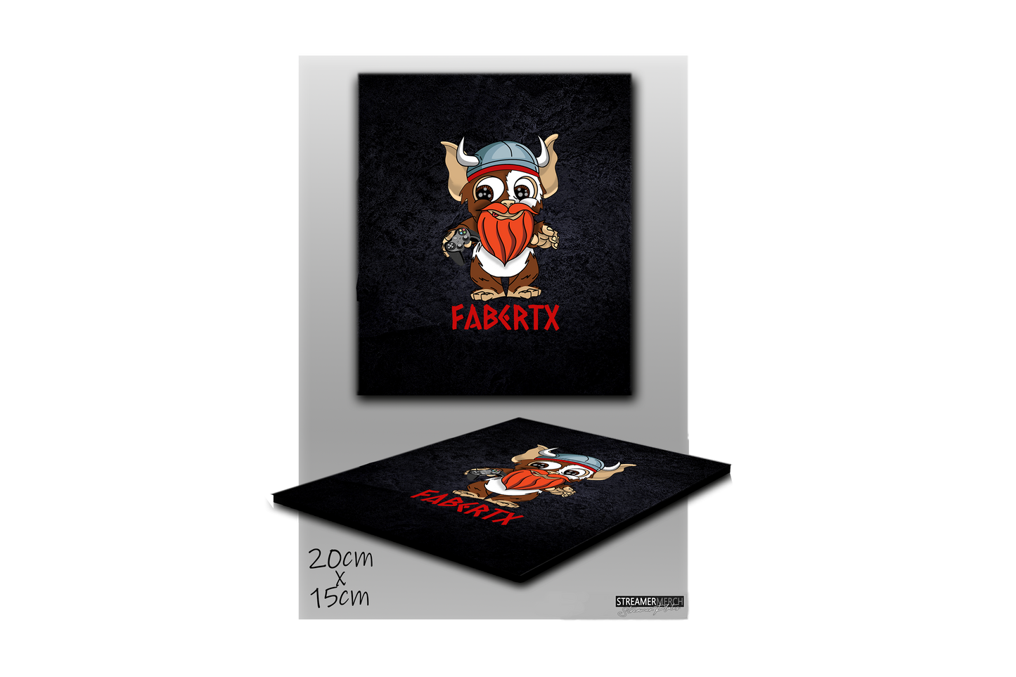 Fabertx Logo - StreamerPlates