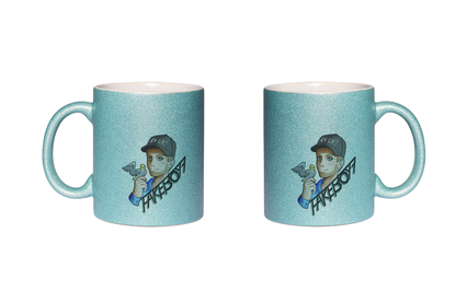 Fakeboy7 Logo - Glitzertassen