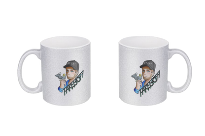 Fakeboy7 Logo - Glitzertassen