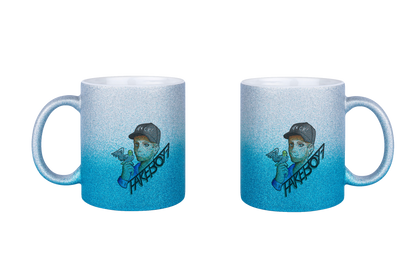 Fakeboy7 Logo - Glitzertassen