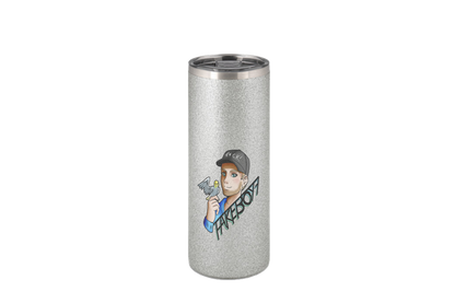Fakeboy7 Logo - Edelstahl Thermoflaschen / Thermobecher