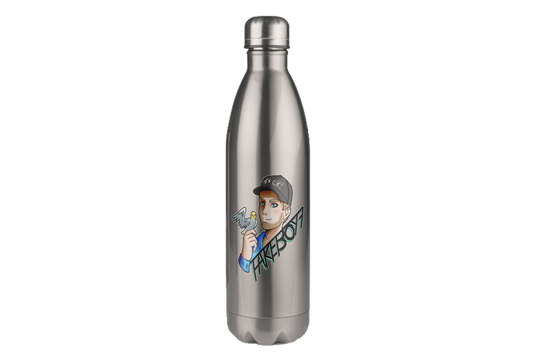 Fakeboy7 Logo - Edelstahl Thermoflaschen / Thermobecher