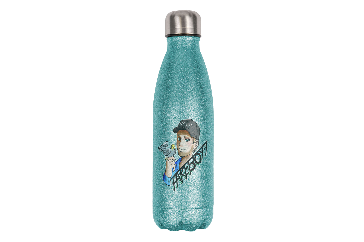 Fakeboy7 Logo - Edelstahl Thermoflaschen / Thermobecher