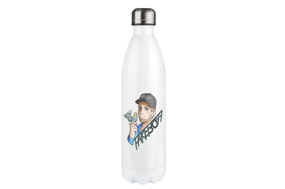 Fakeboy7 Logo - Edelstahl Thermoflaschen / Thermobecher