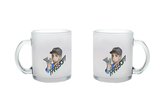 Fakeboy7 Logo - Glastassen