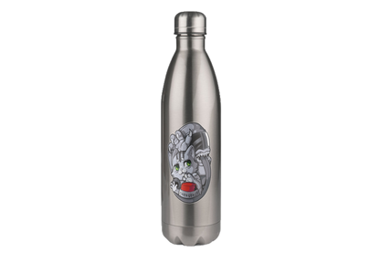 FeineKatze Among Kopf - Edelstahl Thermoflaschen / Thermobecher