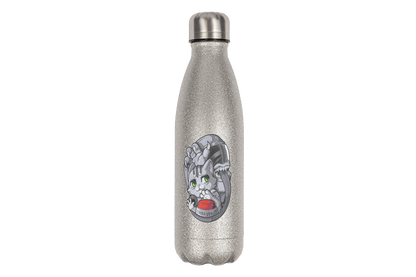 FeineKatze Among Kopf - Edelstahl Thermoflaschen / Thermobecher