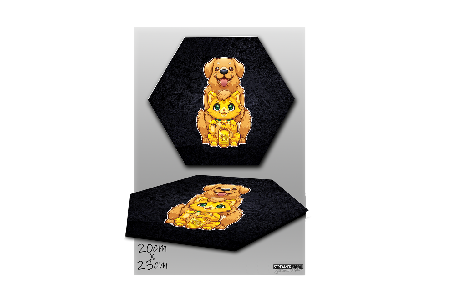 FeineKatze Goldig - StreamerPlates