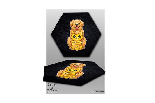 FeineKatze Goldig - StreamerPlates