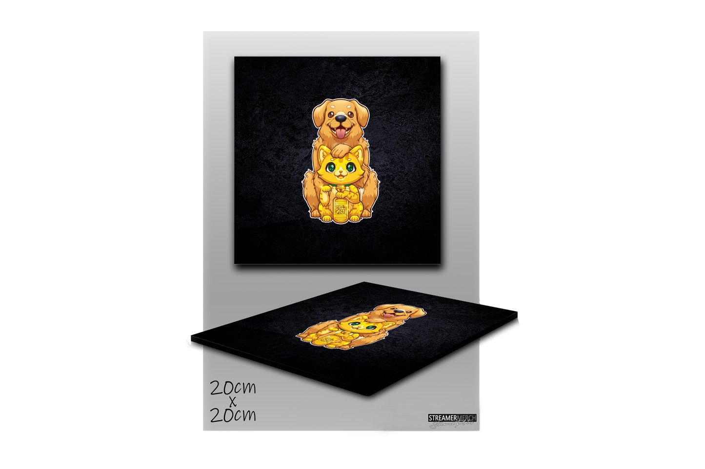 FeineKatze Goldig - StreamerPlates