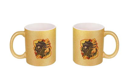 FeineKatze Hero Cat - Glitzertassen