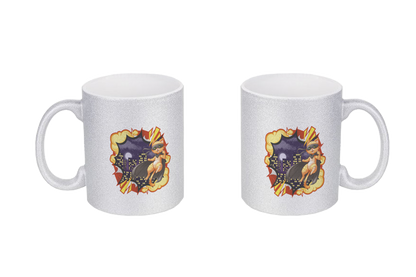 FeineKatze Hero Cat - Glitzertassen