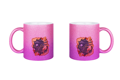 FeineKatze Hero Cat - Glitzertassen