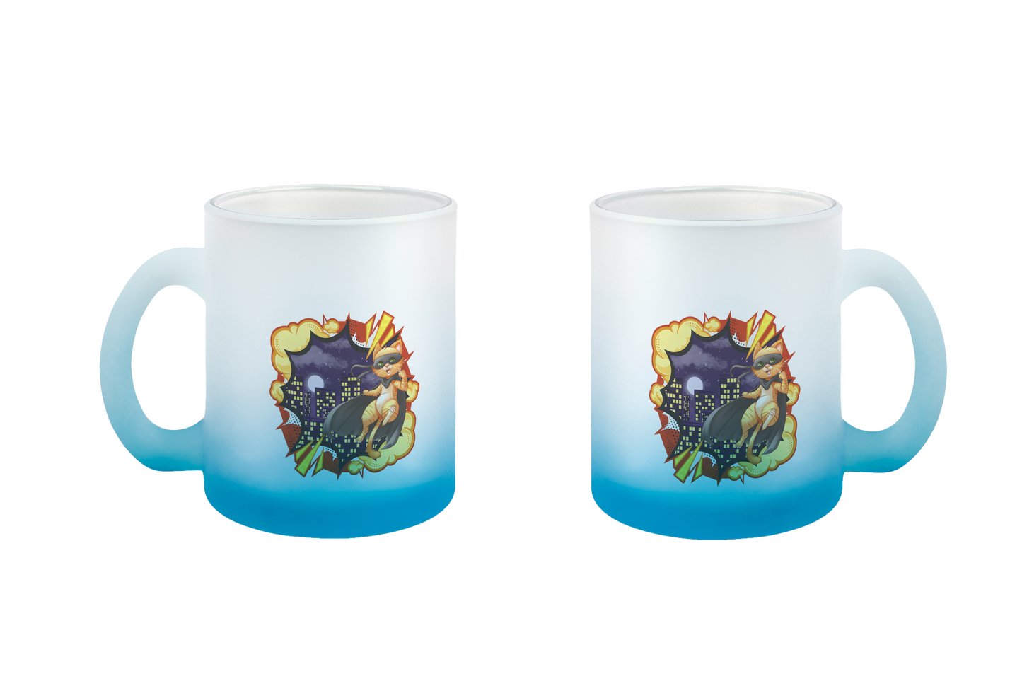 FeineKatze Hero Cat - Glastassen