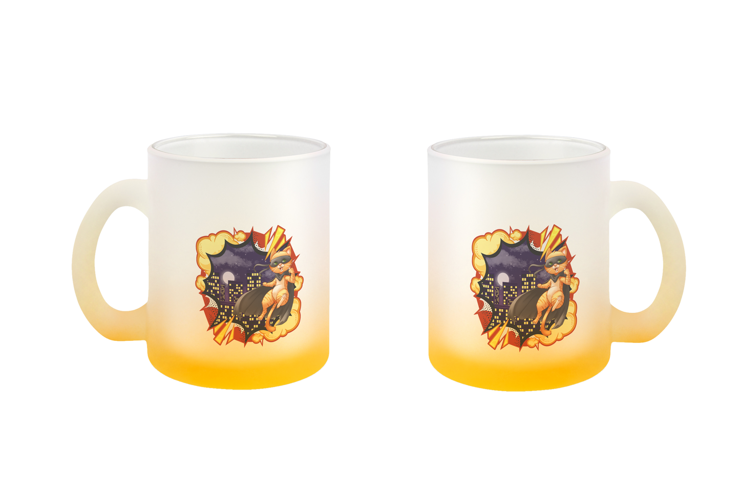 FeineKatze Hero Cat - Glastassen