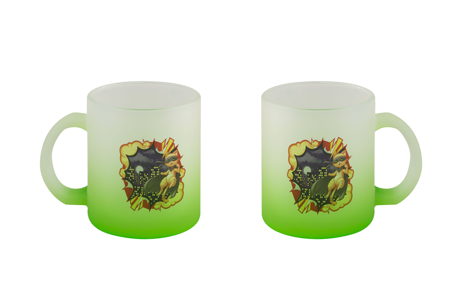 FeineKatze Hero Cat - Glastassen