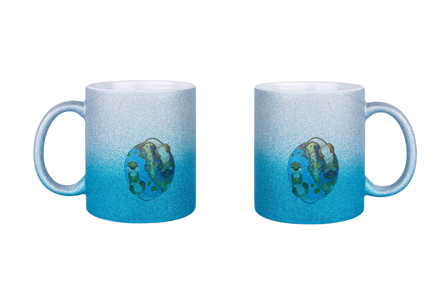 FeineKatze Otter - Glitzertassen