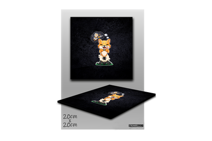 FeineKatze Shiba Astronaut - StreamerPlates
