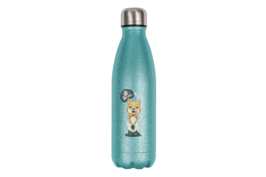 FeineKatze Shiba Astronaut - Edelstahl Thermoflaschen / Thermobecher